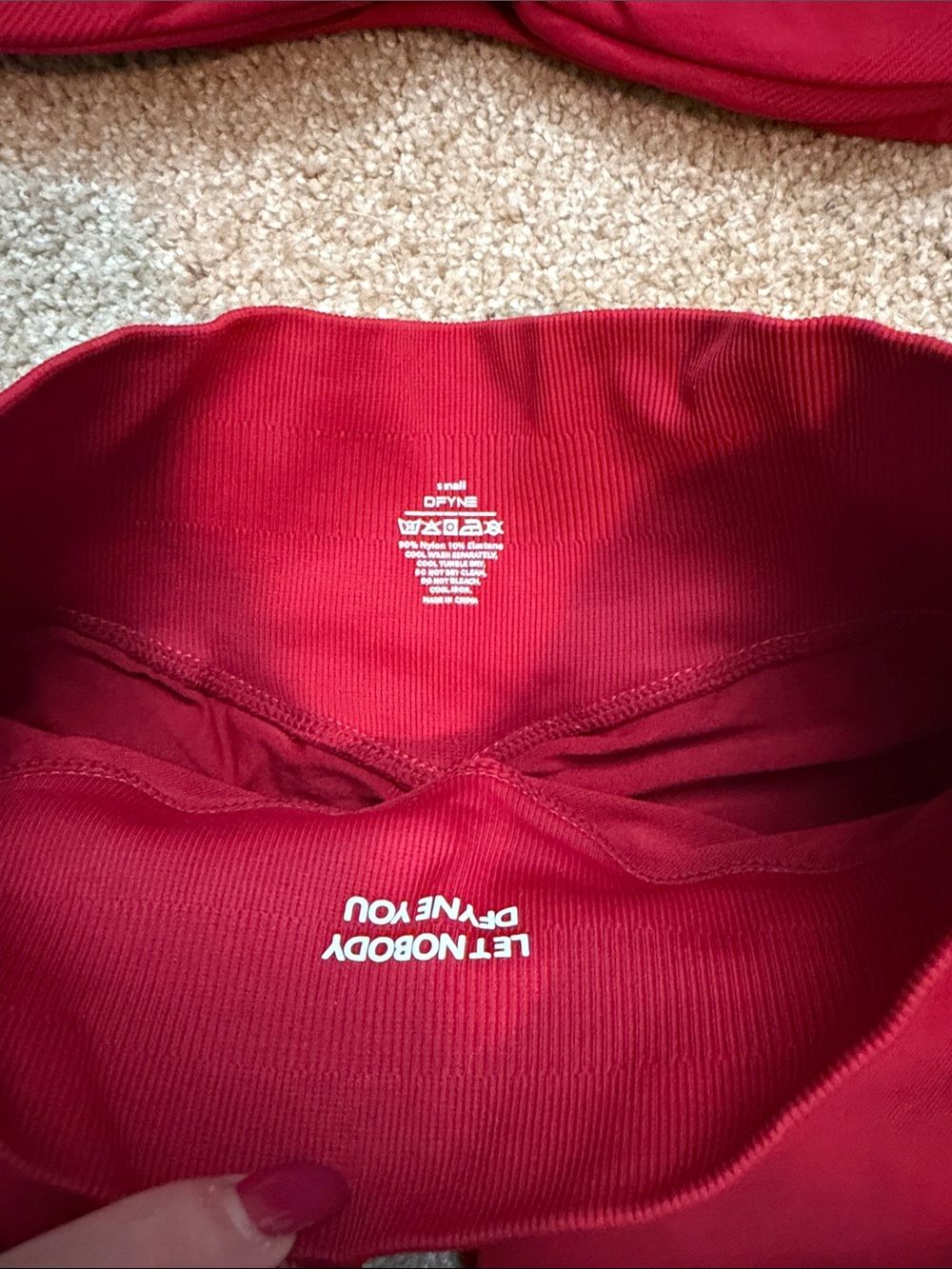 DFYNE Impact Crimson Red Set - Picture 2 of 4